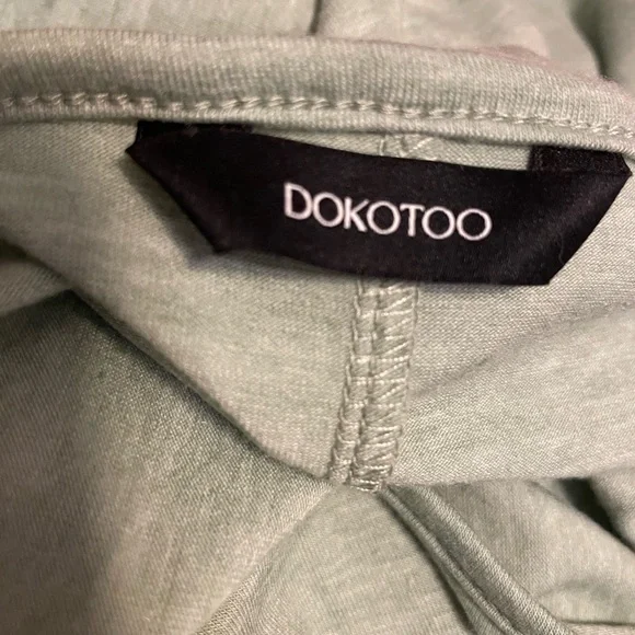 DokoToo, Women's Olive Green Top - Picture 9 of 12
